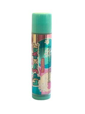 Vintage Bonne Bell Holiday Foil Lip Smacker Balm MINT JUBILEE Bubble Font Snowfl
